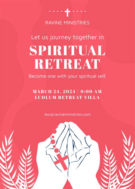Free Holy Week Invitation Template To Edit Online