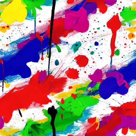 Paint Splatter Painting Graphic · Creative Fabrica