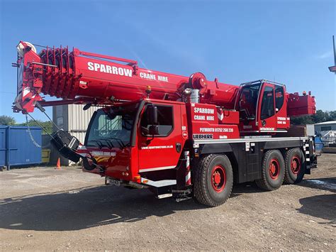 Liebherr Ltm Mobile Crane Hire Sparrow Crane Hire