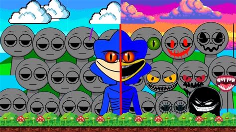 Incredibox Sprunki Shin Sonic Song Mod Cover Youtube