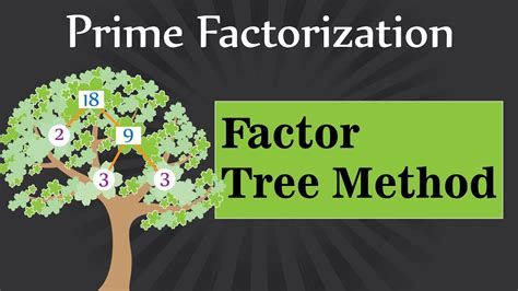 Prime Factorization Factor Tree Method Worksheets Library