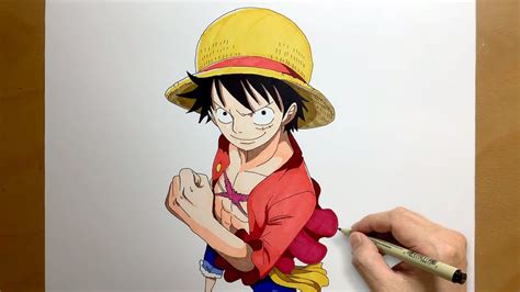 How To Draw Luffy From Onepiece Step By Step Easy To Draw Draw