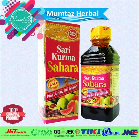 Jual Sari Kurma Sahara Plus Jambu Biji Merah Obat Demam Berdarah Dan