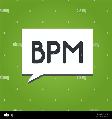 Signo De Texto Mostrando Bpm Foto Conceptual Disciplina De Mejorar Un