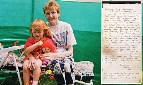 A Dying Mothers Heart Breaking Letter To Her Young Daughter Daily