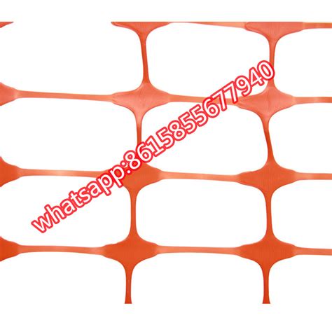 M High Visible Orange Barrier Safety Temporary Fence