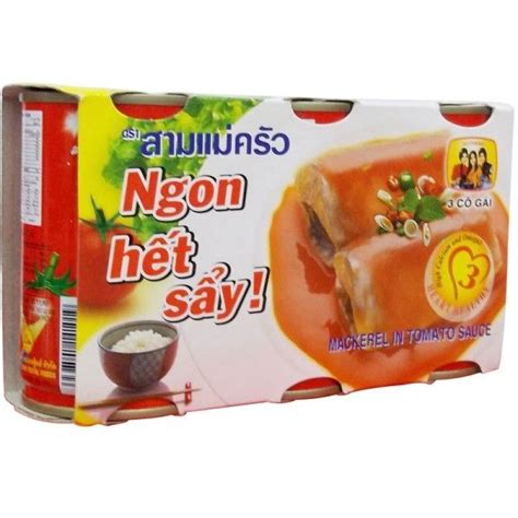 Cá hộp 3 cô gái Three Lady Cooks hộp 155g