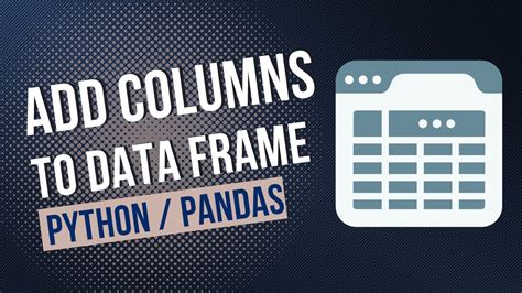 Create Column Name In Dataframe Python