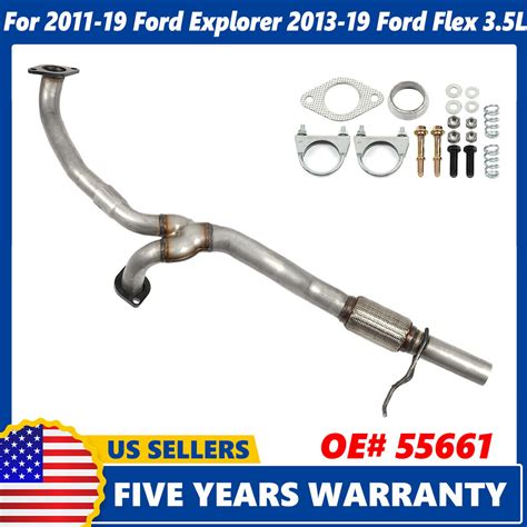 Front Flex Exhaust Pipe For Ford Explorer Ford Flex