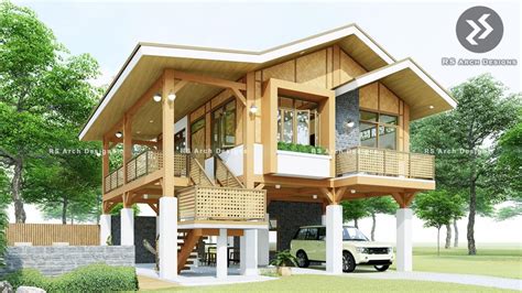 Modern Bahay Kubo Design With Floorplan Bedroom Meters Artofit