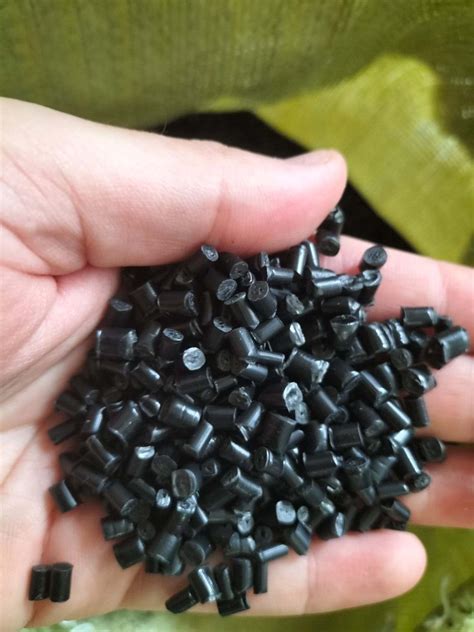 Pp Repro Pellets Pp Recycled Black Injection