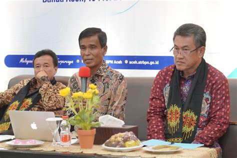 Kementerian Atr Bpn Beri Pembinaan Ke Satker Kanwil Bpn Provinsi Aceh