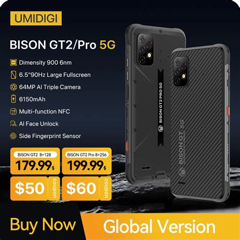 Umidigi Bison Gt G Ip Android Rugged Smartphone Dimensity