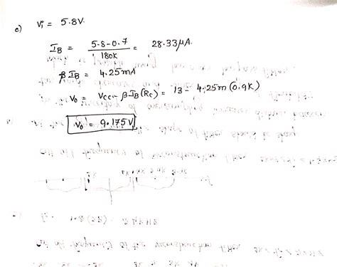 Solved The Following Circuit Schematic Is A Model Of A Transistor Course Hero