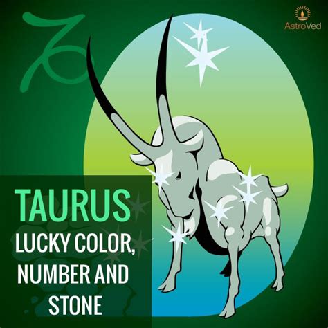 Taurus Lucky Color Taurus Lucky Number Taurus Lucky Stone 2020