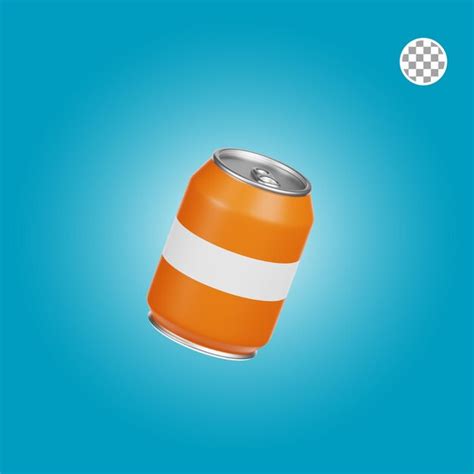 Premium Psd Soda Can 3d Illustration