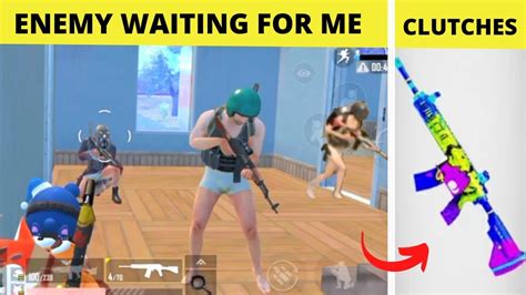 Enemy Waiting For Me In Pubg Mobile Lite Best Every Clutches V