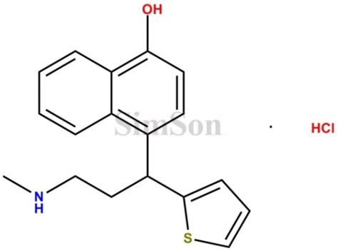 Duloxetine Ep Impurity C Hydrochloride Cas No Na Simson Pharma Limited