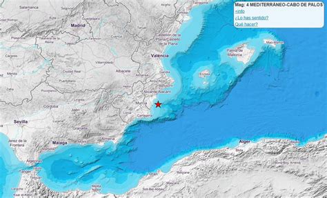 Un terremoto de magnitud 4 sacude Alicante Politica EL PAÍS