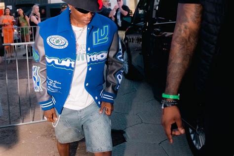 Wizkid Outfit From July 8 2023 Whats On The Star