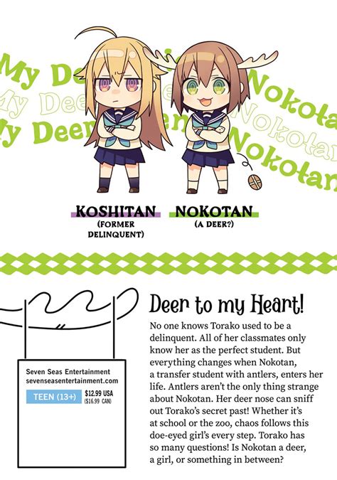 My Deer Friend Nokotan Vol 01 Gn Manga