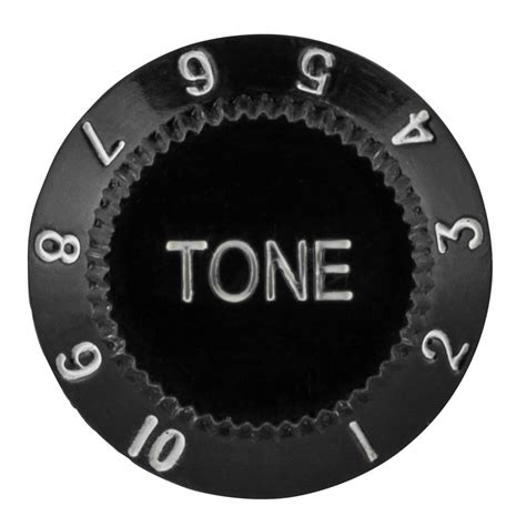 Guitar Tone Knob Strat Type Black 848864029702 | eBay