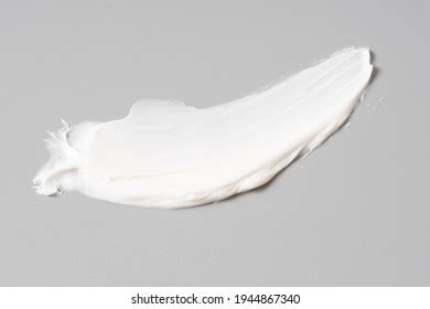 White Cosmetic Face Cream Texture On Stock Photo Shutterstock