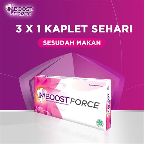 Jual IMBOOST Tablet Imboost Force Extra Strength Immunity Daya Tahan