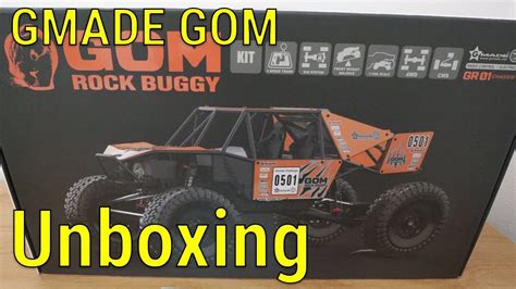 GMade GOM GR01 Rock Buggy Kit Unboxing YouTube