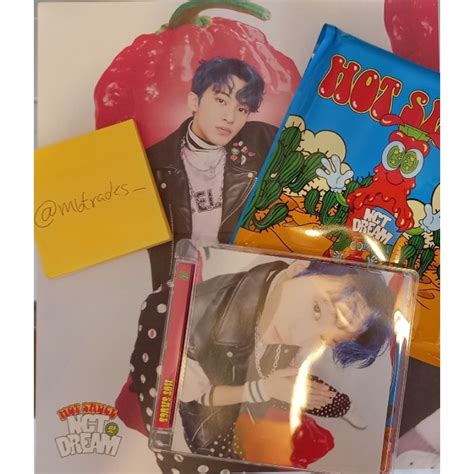 Nct Dream Hot Sauce Jewel Case Mark Ver Sem Pcs Shopee Brasil