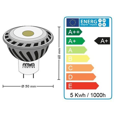 LED Spot MR16 5W COB warmweiß