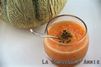 Recette Soupe Froide De Melon La Cuisine Familiale Un Plat Une Recette