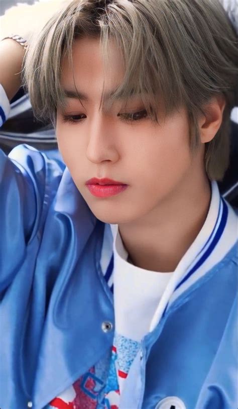 skz straykids han jisung hanjisung 한 한지성 스트레이키즈 Silver Hair