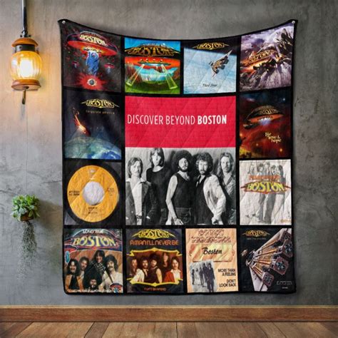 Discover Beyond Boston Band Album Quilt Blanket Teeruto