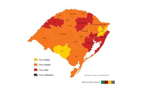 Seis Regi Es Em Vermelho Veja Como Fica O Mapa Na Semana Do