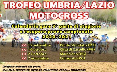 Uisp Umbria Calendario Motocross Parte