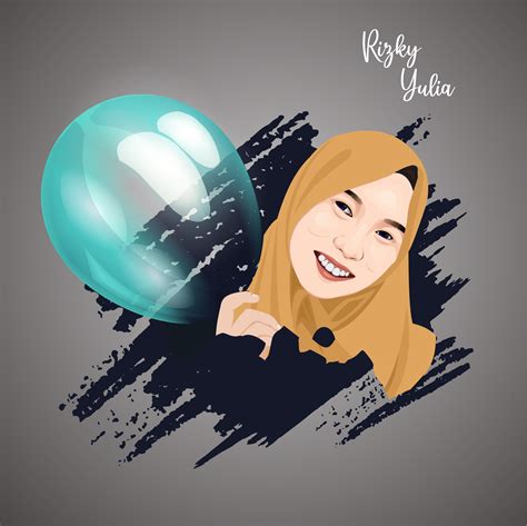 Vector 1 Kepala Leher Vector Art