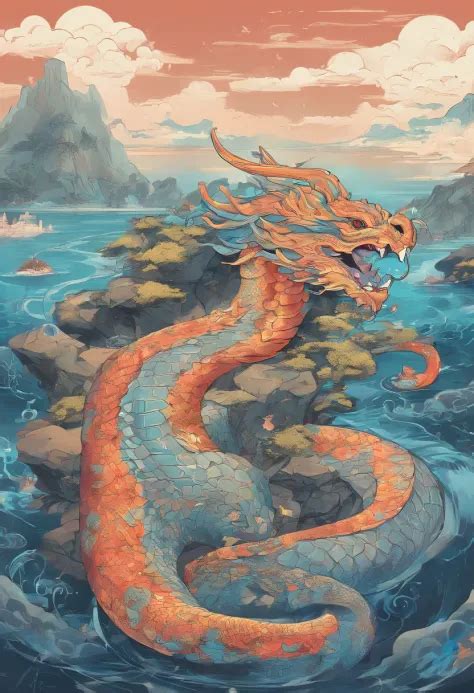 China Stylechinese Mythology Seaart Ai