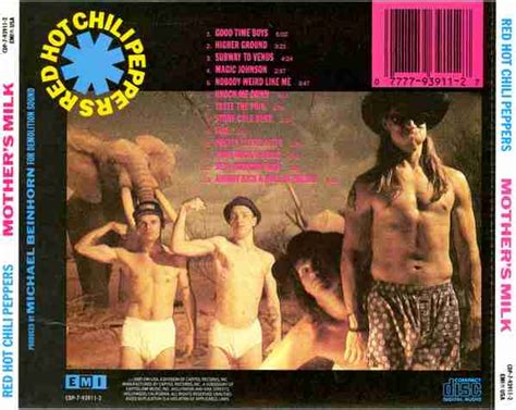 RED HOT CHILI PEPPERSMOTHER S MILK Fourth Studio Album 1989