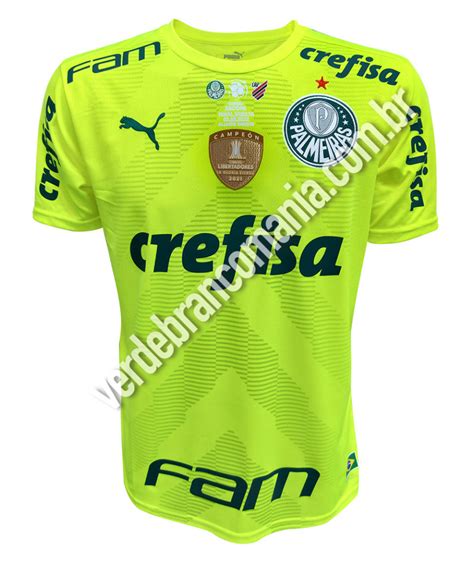 Camisa Goleiro Ii Oficial Puma Palmeiras Recopa Sulamericana