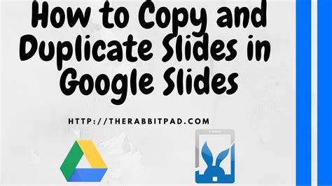 How To Copy Or Duplicate Slides In Google Slides Youtube