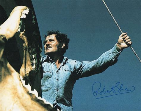 Robert Shaw Signed Autographed Photo Jaws James Bond Actor Robert