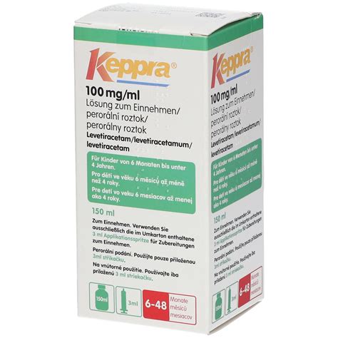 Keppra® 100 Mgml 150 Ml Mit Dem E Rezept Kaufen Shop Apotheke