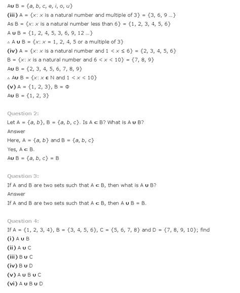 Ncert Solutions For Class 11 Maths Chapter 1 Sets Aglasem Schools