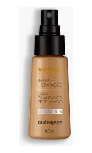 Spray Finalizador Perfumado Gloss Vital Hair Ml Mahogany Parcelamento