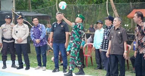 Turnamen Harus Berkelanjutan Wabup H Ardani Buka Turnamen Volley Ball