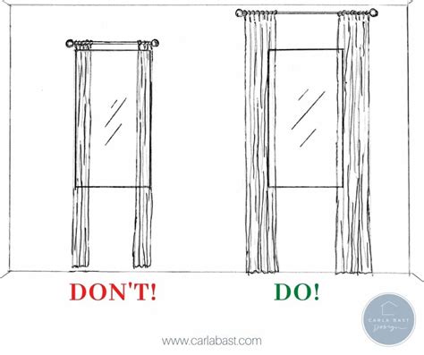 How To Hang Curtains Guide For Hanging Like A Pro Carla Bast Design