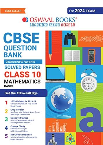 Oswaal Cbse Class 10 Mathematics Basic Question Bank 2023 24 Book By Oswaal Editorial Board