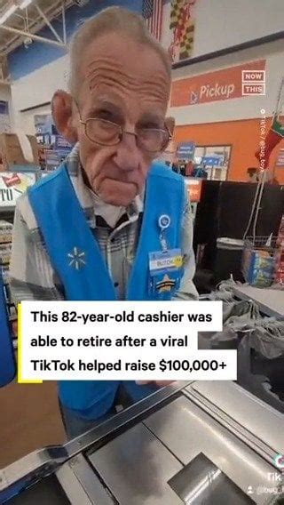 Meet Butch An 82 Year Old Walmart Cashier Who Was Finally Able To