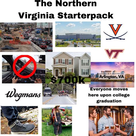 The Northern Virginia Starterpack : starterpacks